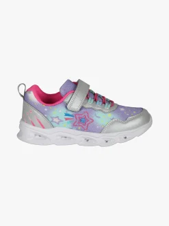 Bacio & Bacio Sneakers da ragazza con chiusura a strappo e luci