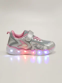 Bacio & Bacio Sneakers da ragazza con luci e strappo