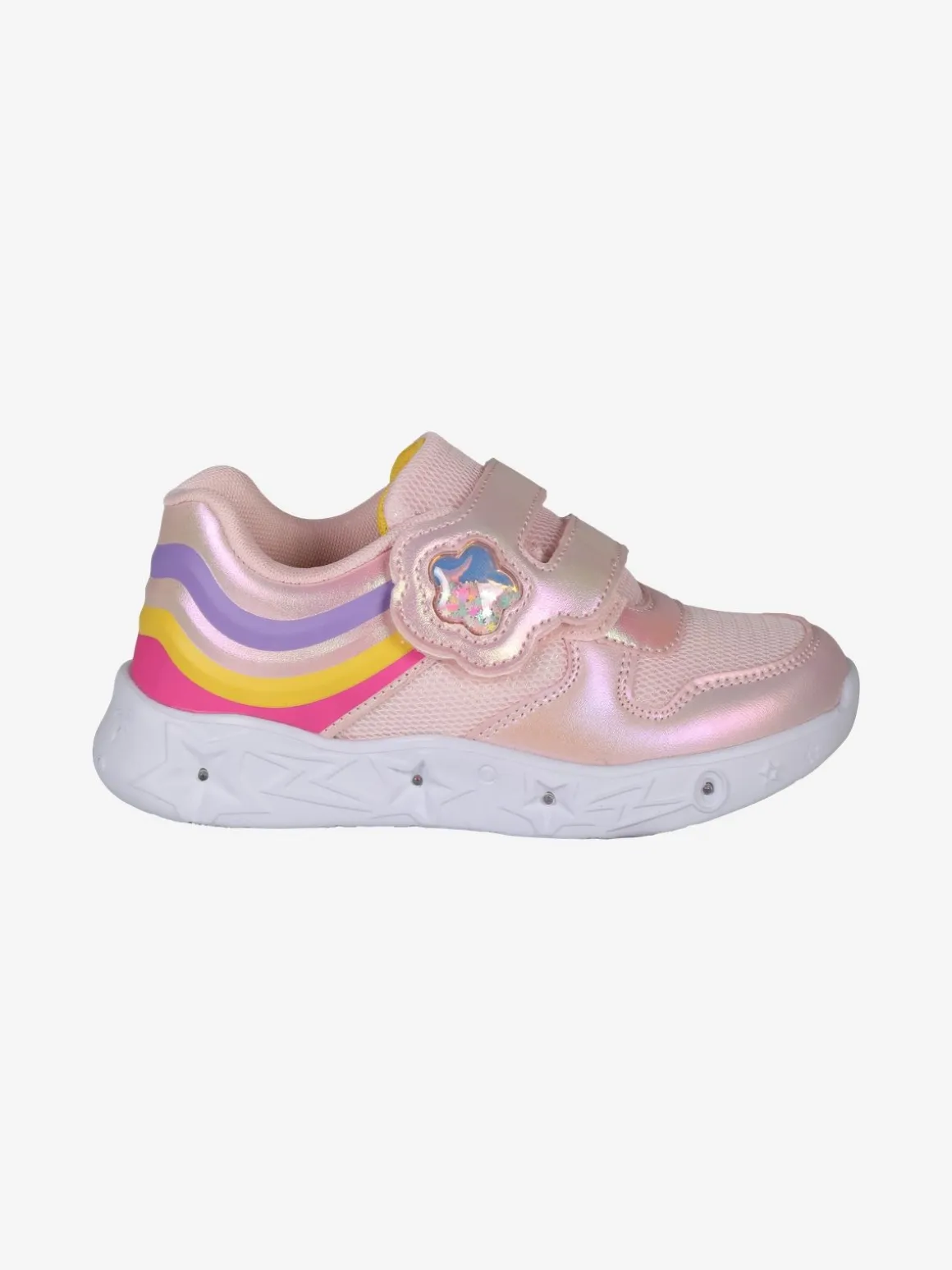 Bacio & Bacio Sneakers da ragazza con luci e strappo