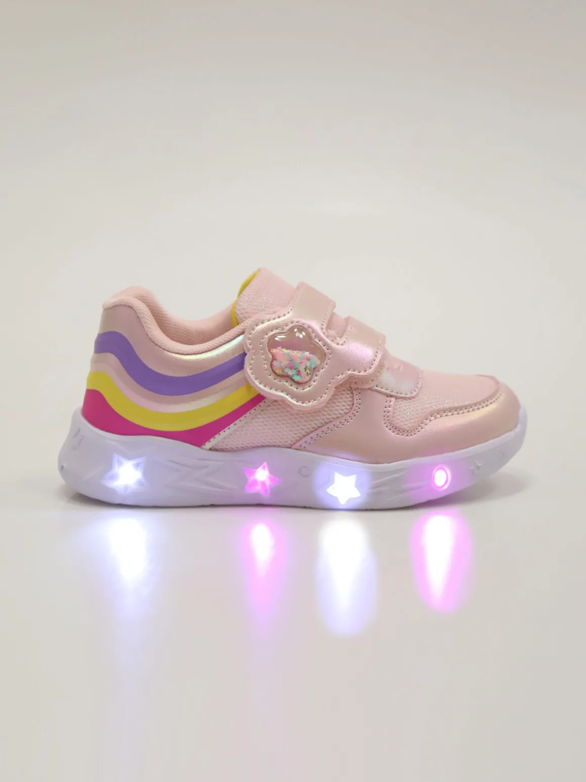 Bacio & Bacio Sneakers da ragazza con luci e strappo