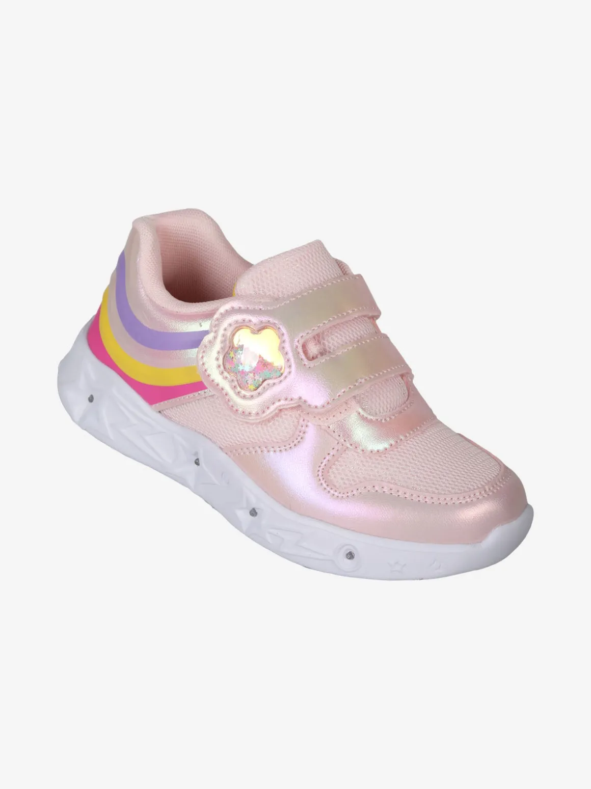Bacio & Bacio Sneakers da ragazza con luci e strappo