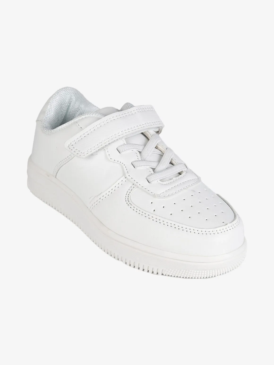 Bacio & Bacio Sneakers da ragazzi con cinturino a strappo e lacci elastici