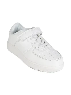 Bacio & Bacio Sneakers da ragazzi con cinturino a strappo e lacci elastici