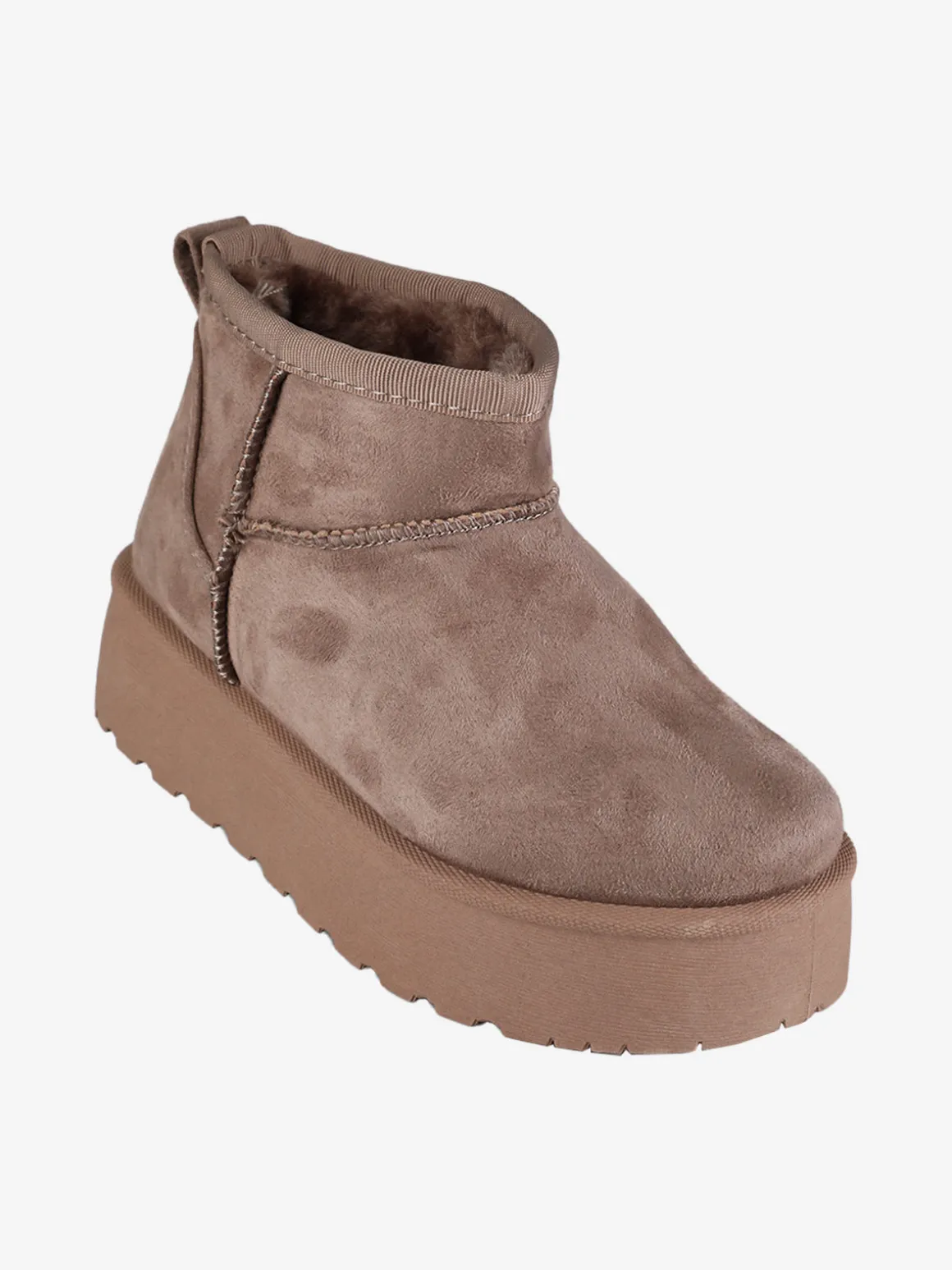 Bacio & Bacio Stivaletti pelosi da bambina con platform