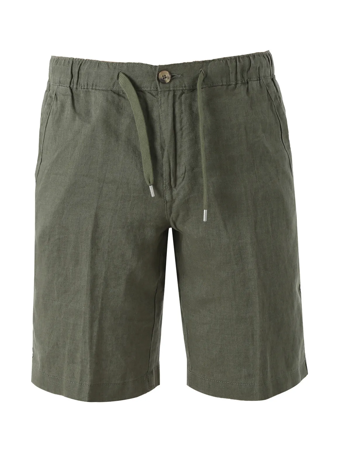 Bad Boys Bermuda in lino da uomo - militare