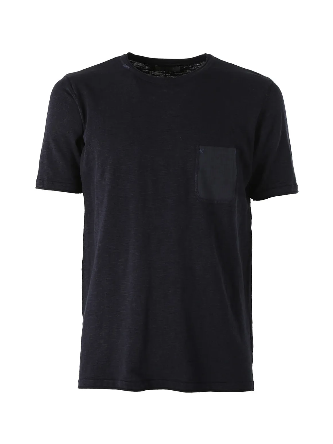 Bad Boys T-shirt da uomo in maglia con taschino - blu scuro