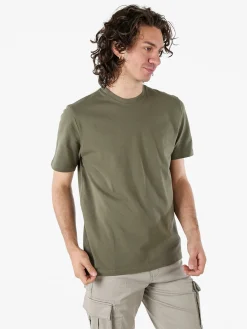 Bad Boys T-shirt girocollo da uomo in cotone - militare