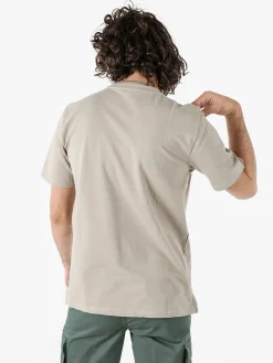 Bad Boys T-shirt girocollo da uomo in cotone - taupe