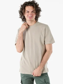 Bad Boys T-shirt girocollo da uomo in cotone - taupe