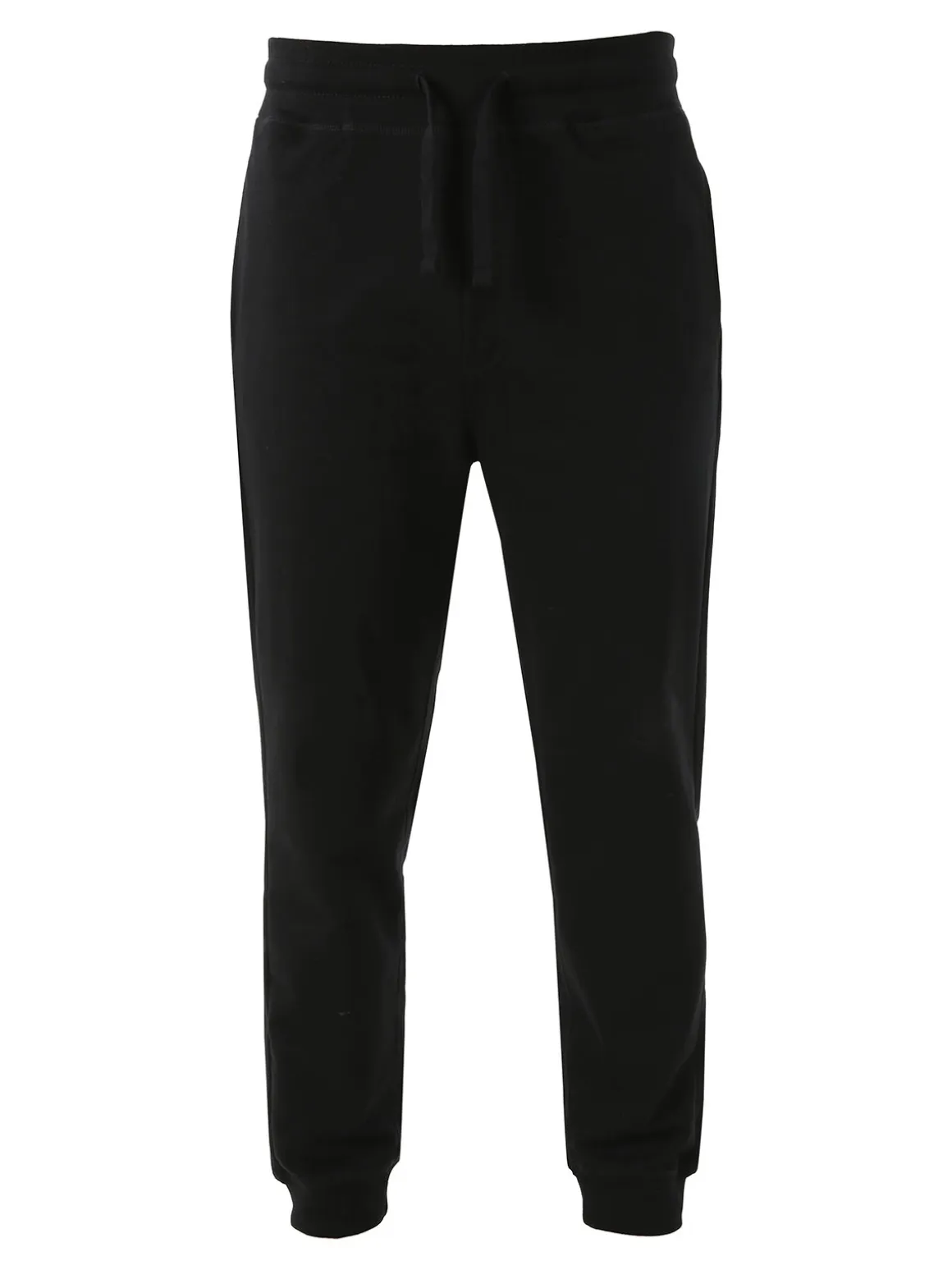 Baker'S Pantaloni tuta da uomo con coulisse e polsini - nero