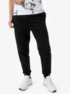 Baker'S Pantaloni tuta da uomo con coulisse e polsini - nero