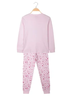 Barbie Pigiama lungo da bambina in cotone interlock