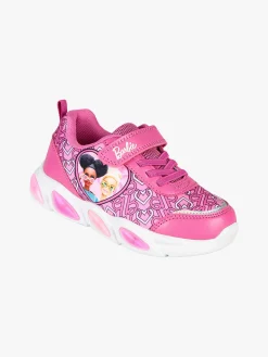 Barbie Sneakers sportive da bambina con strappo e luci - fuxia