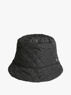 Basile Cappello donna da pescatore con interno animalier - nero