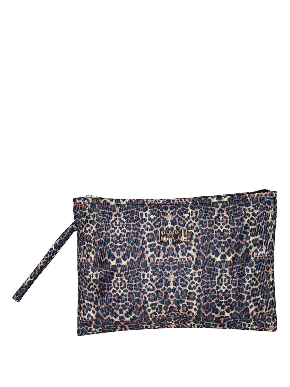 Basile Pochette da mare animalier a bustina
