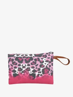 Basile Pochette da mare in tessuto maculato