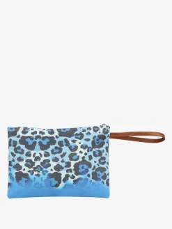 Basile Pochette da mare in tessuto maculato