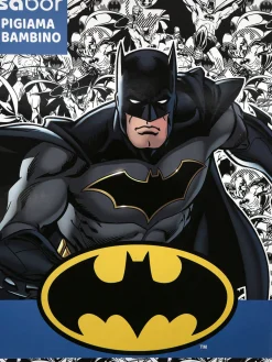 Batman Pigiama da bambino lungo con stampa in cotone interlock