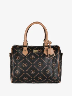 B.Cavalli Borsa donna a bauletto con scritte