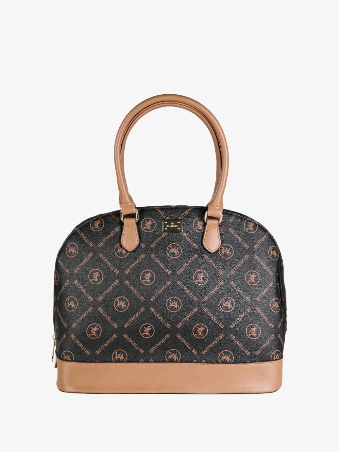 B.Cavalli Borsa donna frame con scritte