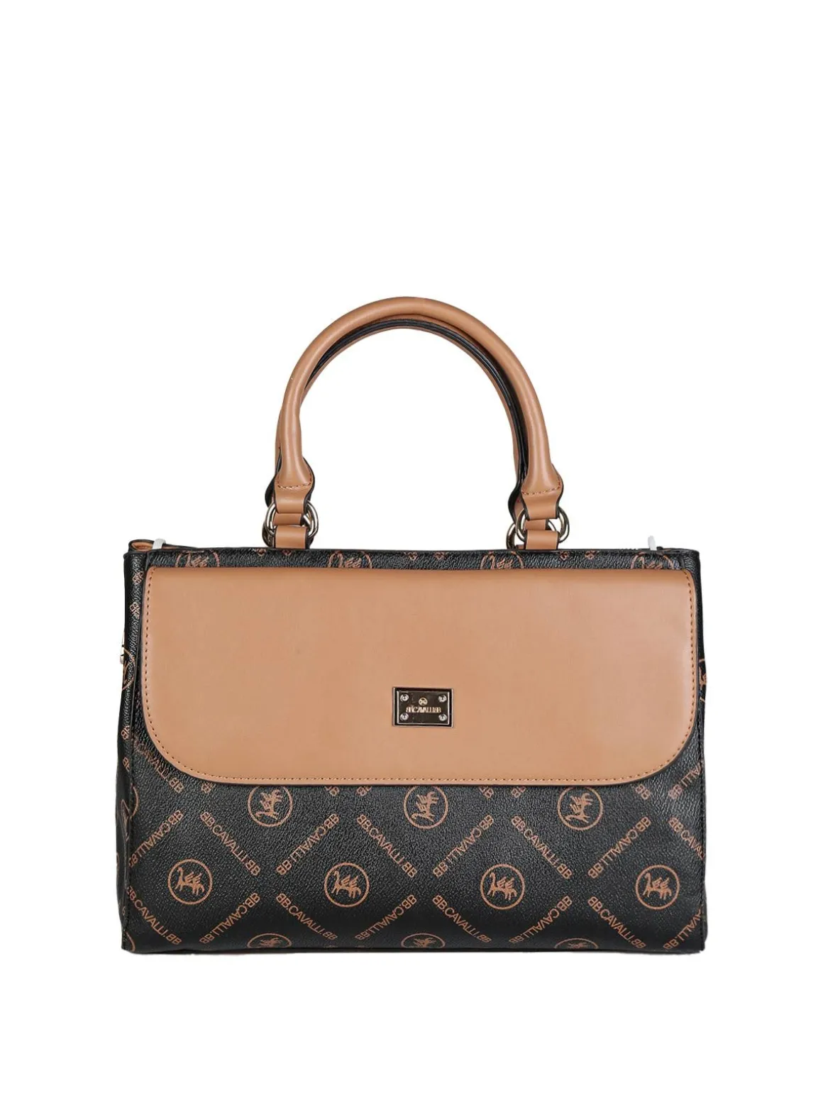 B.Cavalli Borsa donna rigida a tracolla rettangolare