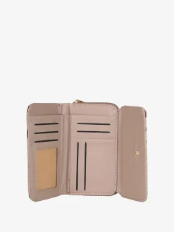B.Cavalli Portafoglio donna con stampe - khaki