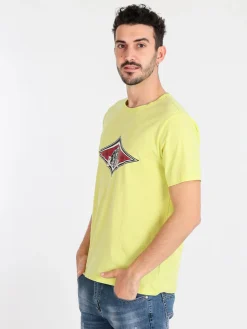 Bear T-shirt uomo in cotone organico