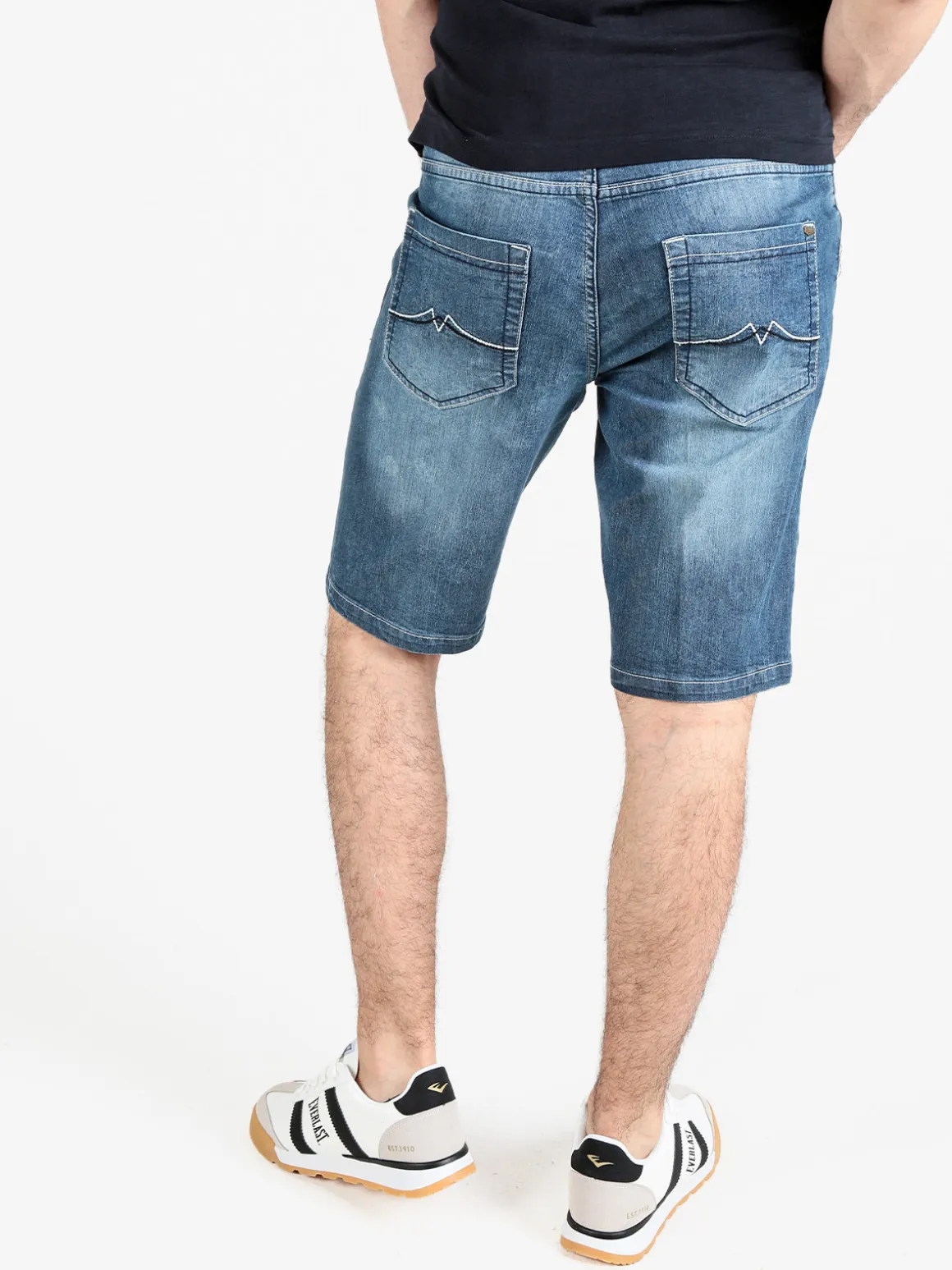 Be Board Bermuda uomo in jeans stretch