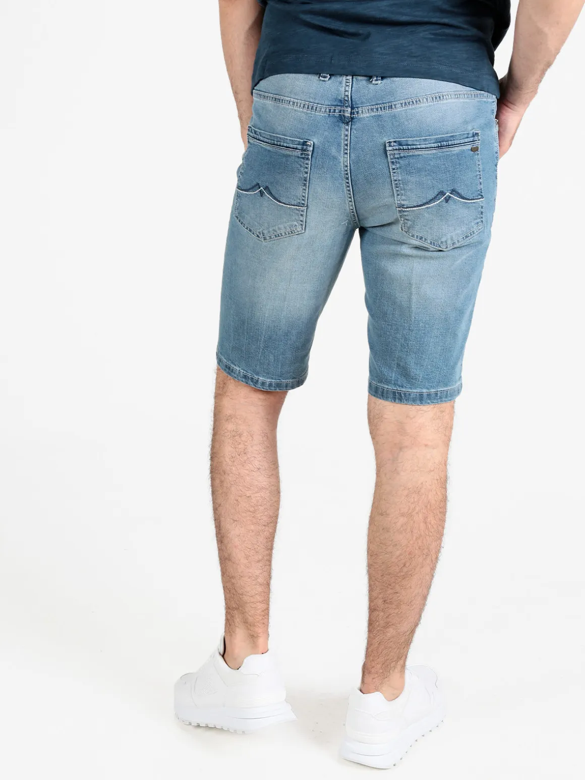 Be Board Bermuda uomo in jeans stretch