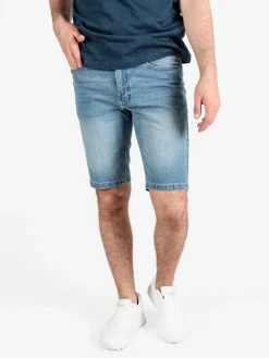 Be Board Bermuda uomo in jeans stretch
