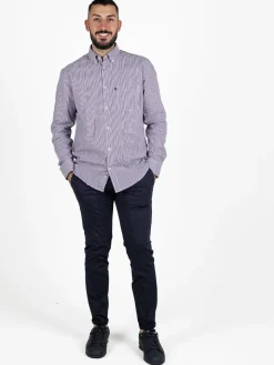 Be Board Camicia da uomo regular fit a fantasia