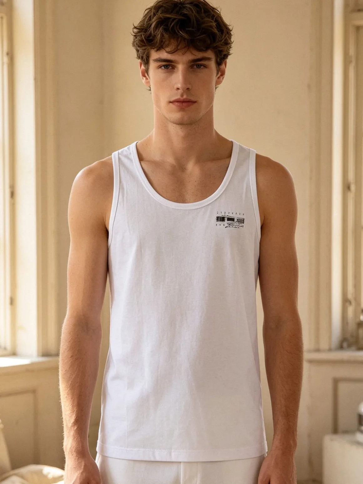 Be Board Canotta uomo in cotone jersey