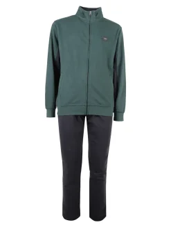 Be Board Completo tuta da uomo con felpa e pantaloni - verde
