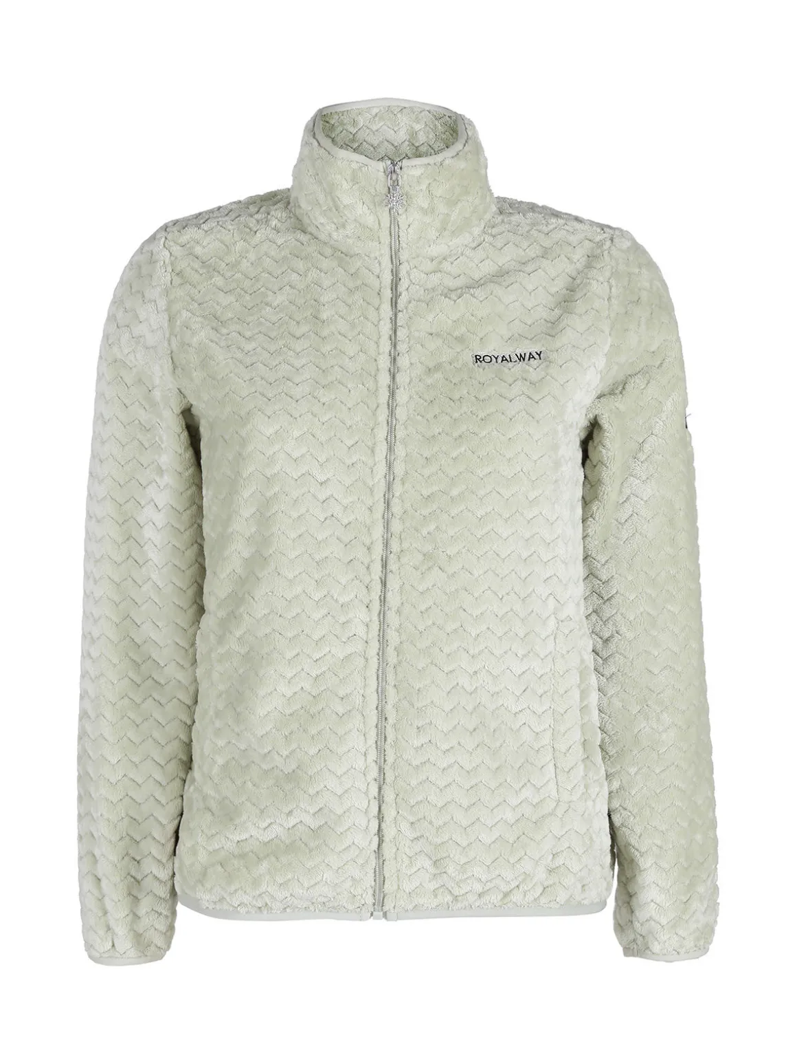 Be Board Felpa donna con zip in ecopelliccia