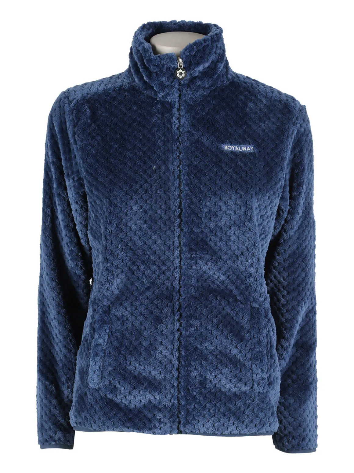 Be Board Felpa donna full zip in pile - avion