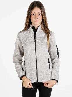 Be Board Felpa donna invernale con zip