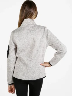 Be Board Felpa donna invernale con zip