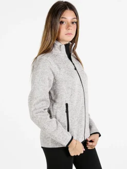 Be Board Felpa donna invernale con zip