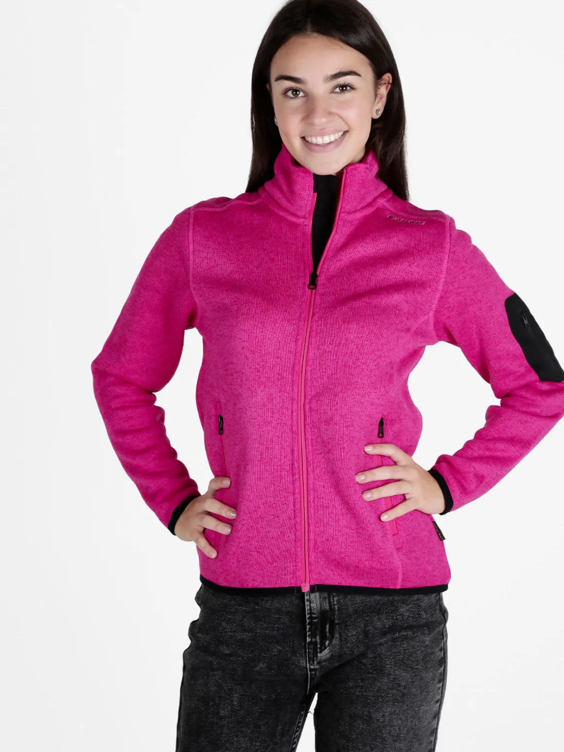 Be Board Felpa donna invernale con zip