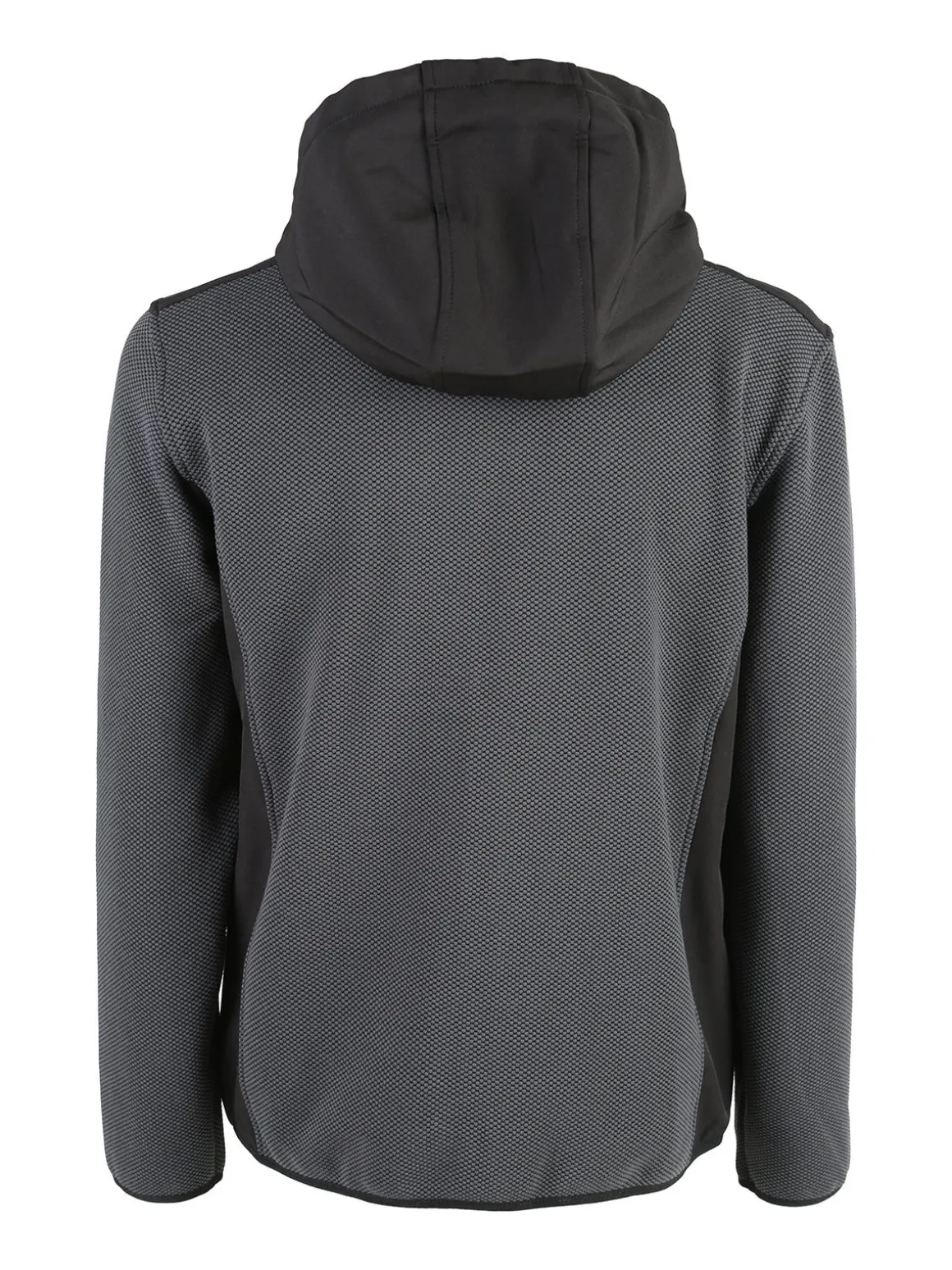 Be Board Felpa invernale da uomo con cappuccio e zip - grigio scuro