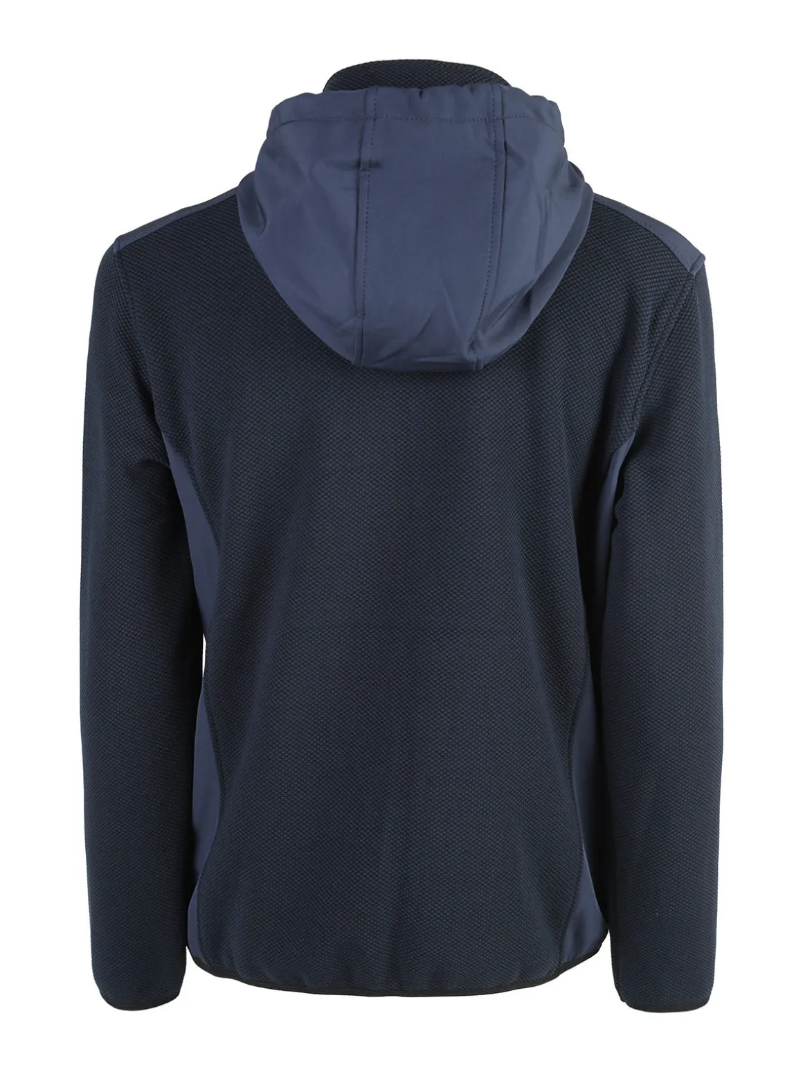 Be Board Felpa invernale da uomo con cappuccio e zip - blu scuro
