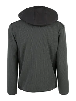 Be Board Felpa invernale da uomo con cappuccio e zip - nero