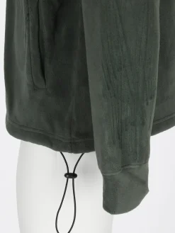 Be Board Felpa uomo in pile a collo alto con zip