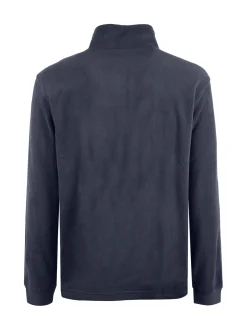 Be Board Felpa uomo in pile mezza zip