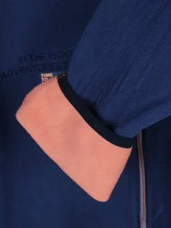 Be Board Giacca da uomo in pile con zip