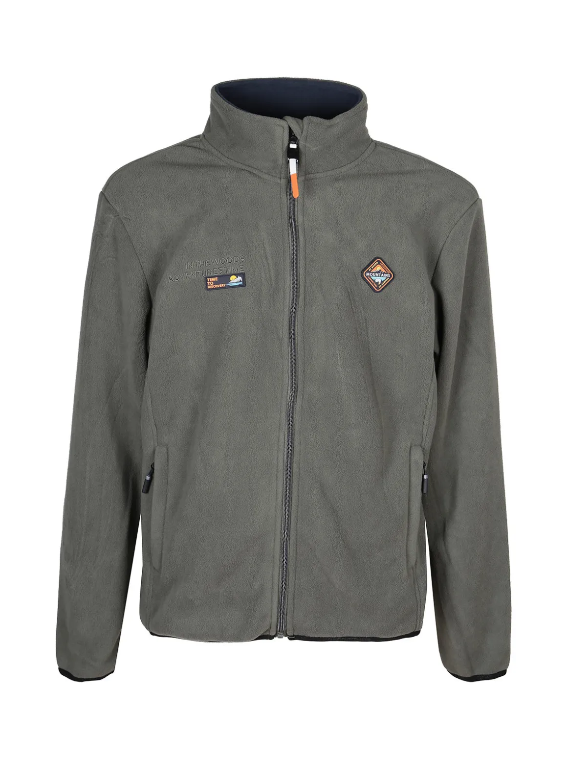 Be Board Giacca da uomo in pile con zip