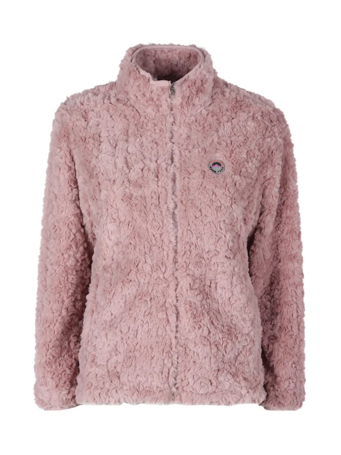 Be Board Giacca donna sportiva in ecopelo con zip