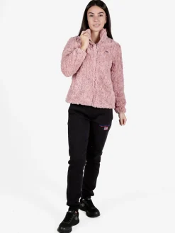 Be Board Giacca donna sportiva in ecopelo con zip