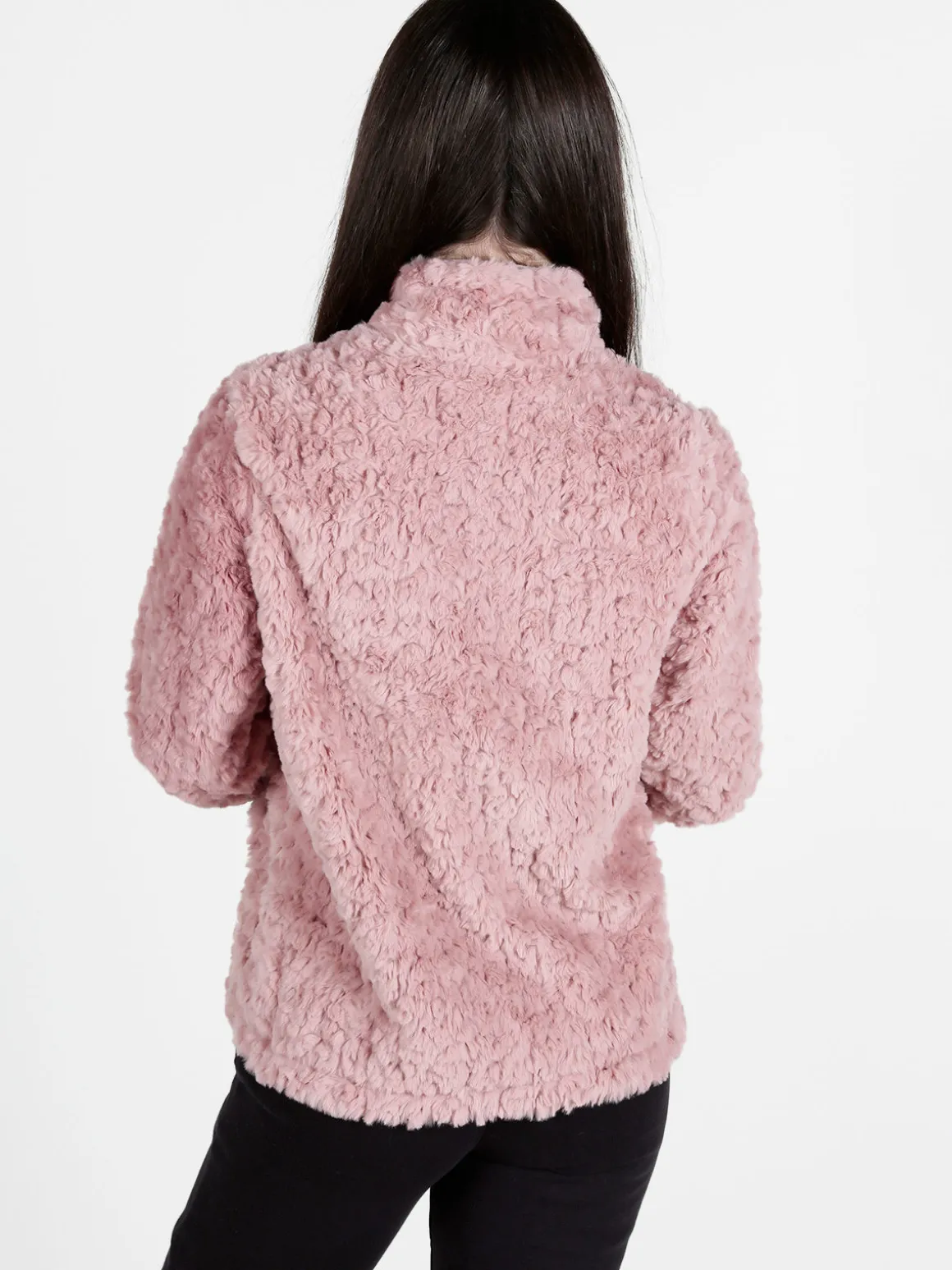 Be Board Giacca donna sportiva in ecopelo con zip