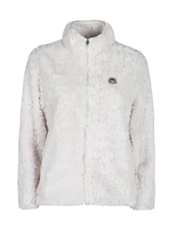 Be Board Giacca donna sportiva in ecopelo con zip